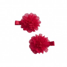 ABEL & LULA 2 τσιμπιδάκι λουλούδι παιδικό 15-05967-028 κόκκινο